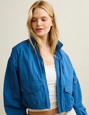 Veste courte à fente d’aération AE