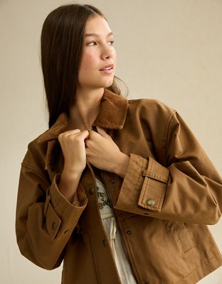 AE Cropped Swing Workwear Jacket