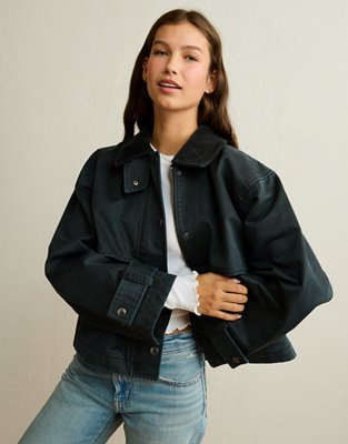 AE Cropped Swing Workwear Jacket