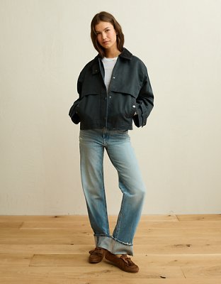 AE Cropped Swing Workwear Jacket