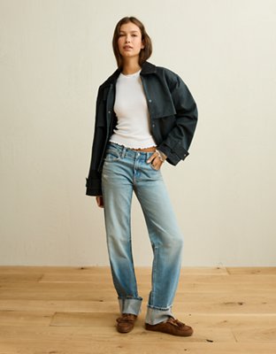 AE Cropped Swing Workwear Jacket