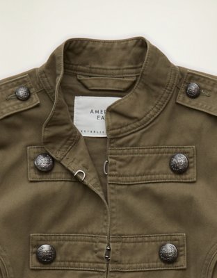 AE Shrunken Military Jacket