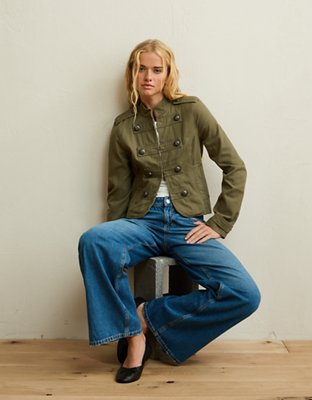 AE Shrunken Military Jacket