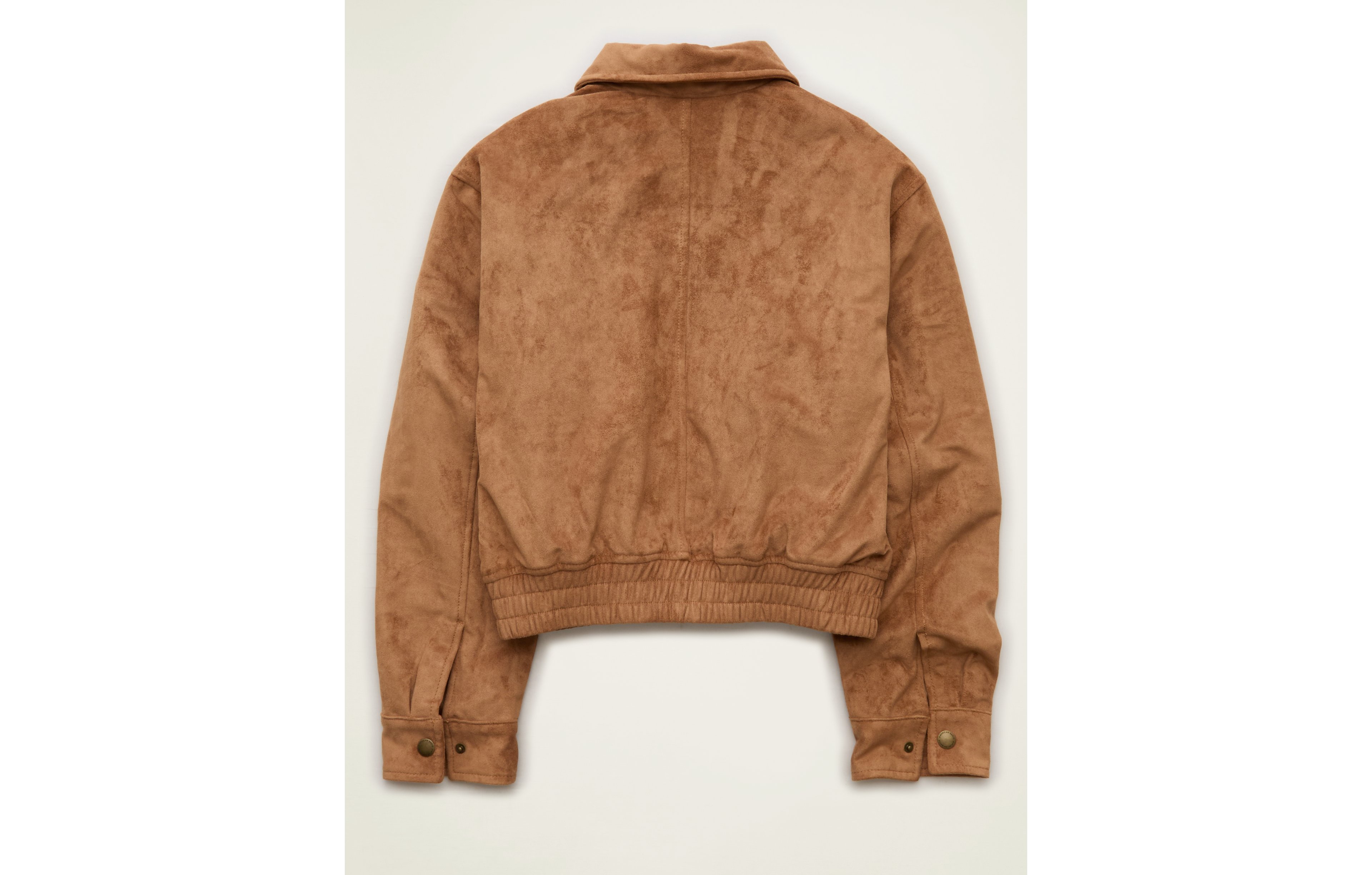 AE Vegan Suede Bomber Jacket