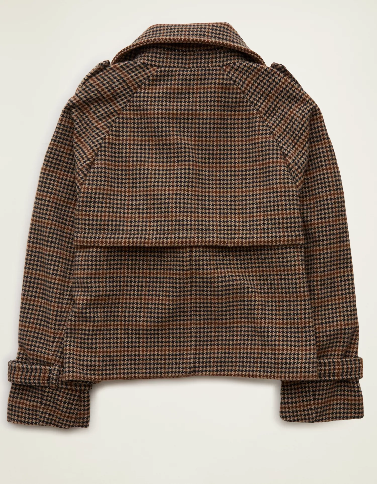 AE Short Wool-Blend Trench Coat - thumbnail 4