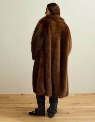 AE Long Fur Coat