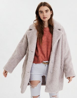 AE Fuzzy Sherpa Coat