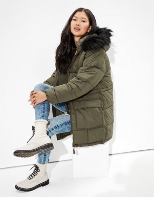 long puffer coat