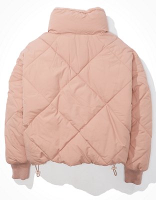 Женские куртки American Eagle AE Reversible Quilted Puffer Jacket — фото 4