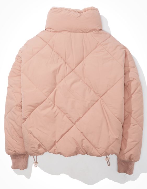 AE Reversible Quilted Puffer Jacket