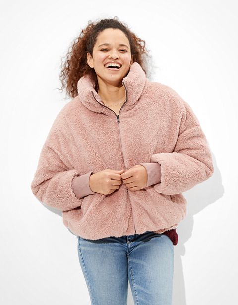 Женские куртки American Eagle AE Reversible Quilted Puffer Jacket