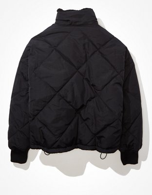 Женские куртки American Eagle AE Reversible Chill Puffer — фото 4