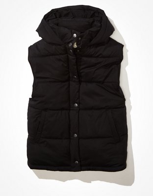 Женские жилеты American Eagle AE Oversized Puffer Vest — фото 3