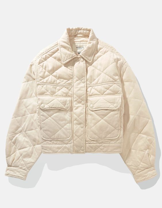 AE Quilted Oversized Jacket