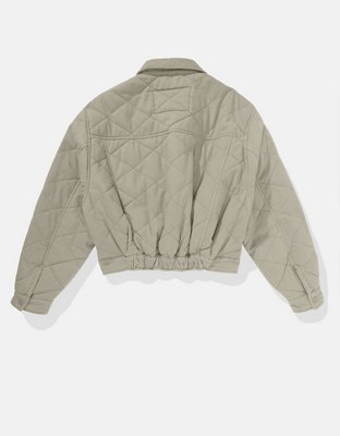 AE Quilted Oversized Jacket