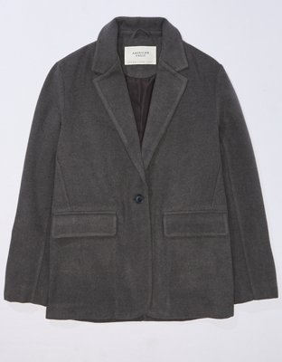 Kitty Blazer - Oversized Blazer in Charcoal