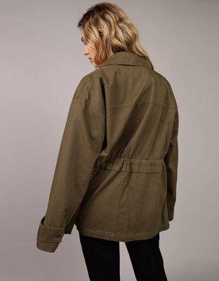 AE Cotton Military Jacket | American Eagle