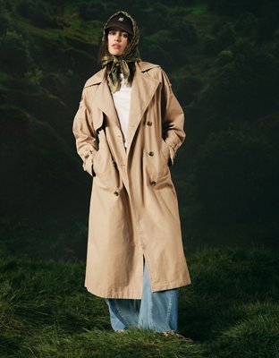 AE Twill Trench Coat