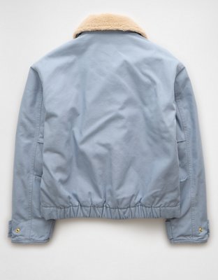 Женские куртки American Eagle AE Canvas Bomber Jacket — фото 5