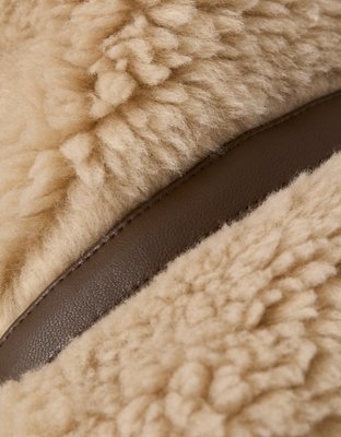 Женские куртки American Eagle AE Teddy Biker Jacket — фото 6