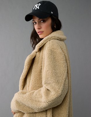 AE Long Teddy Coat