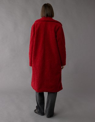 AE Long Teddy Coat