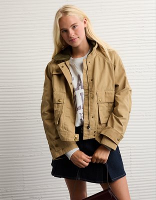 AE Cropped Utility Jacket