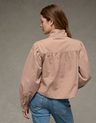 AE Twill Swing Jacket | American Eagle
