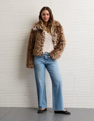 AE Faux Fur Coat