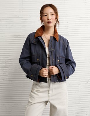 AE Cropped Utility Jacket