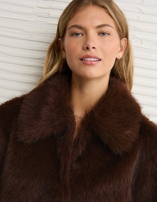 AE Faux Fur Coat