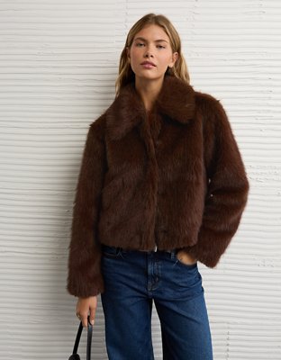 AE Faux Fur Coat