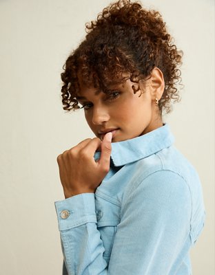 Veste en velours côtelé rétréci AE