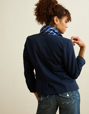 AE Shrunken Crest Blazer