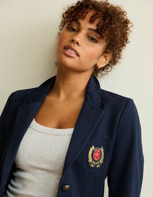 AE Blazer Encogido con Insignia