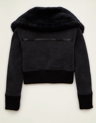 AE Shrunken Corduroy Bomber Jacket