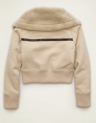 AE Shrunken Corduroy Bomber Jacket