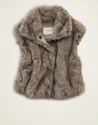 AE Faux Fur Vest
