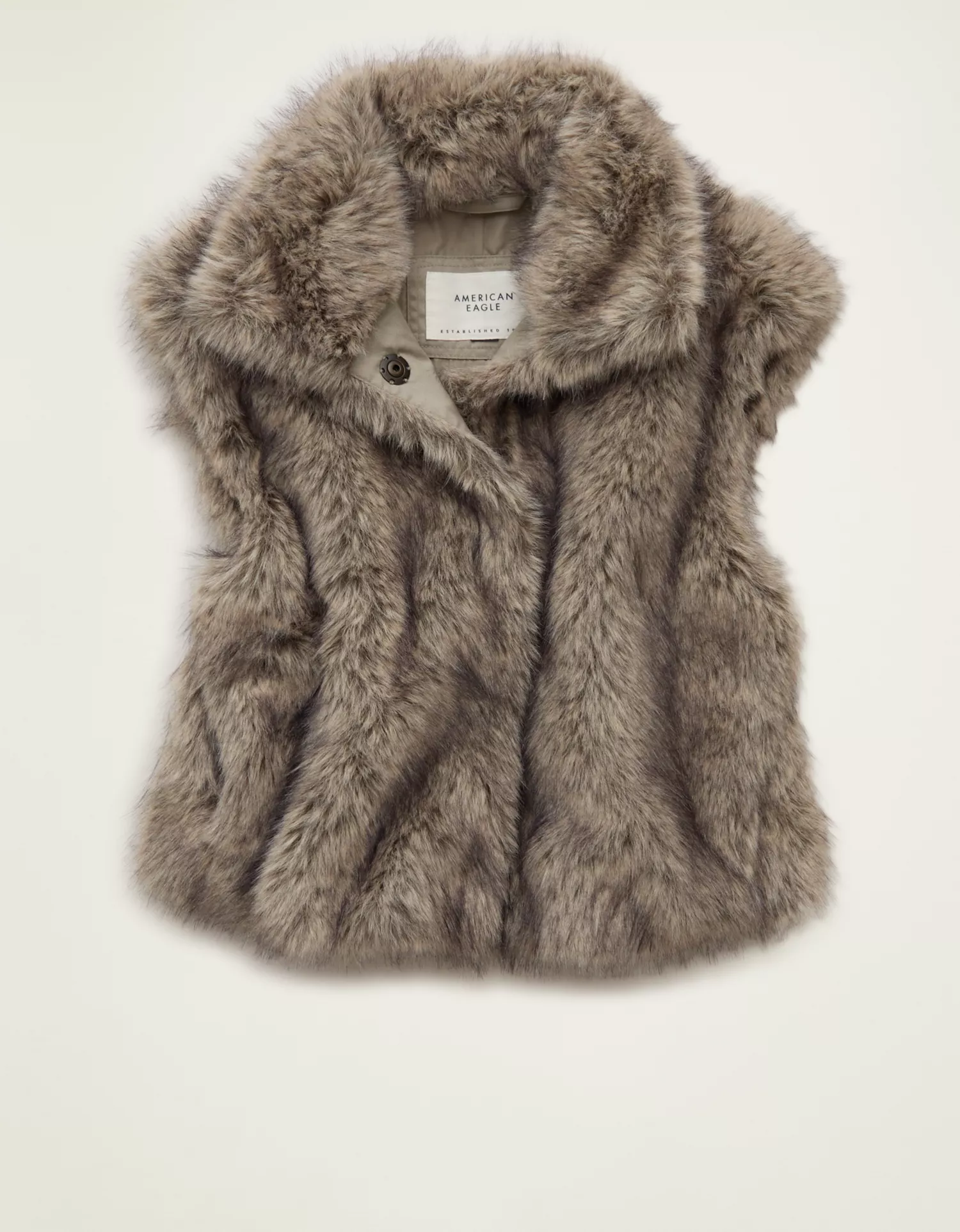AE Faux Fur Vest - thumbnail 4