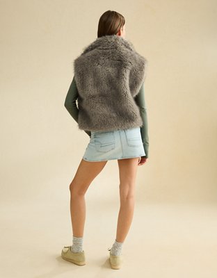 AE Faux Fur Vest