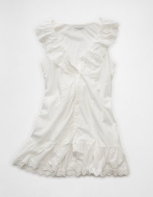AE Ruffle Lace Mini Dress