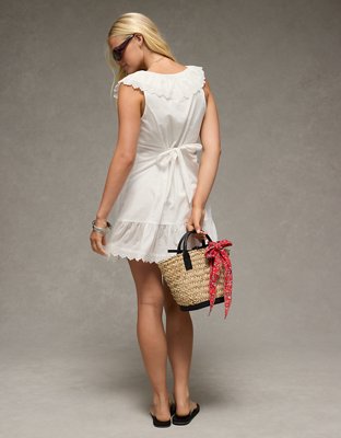 AE Ruffle Lace Mini Dress