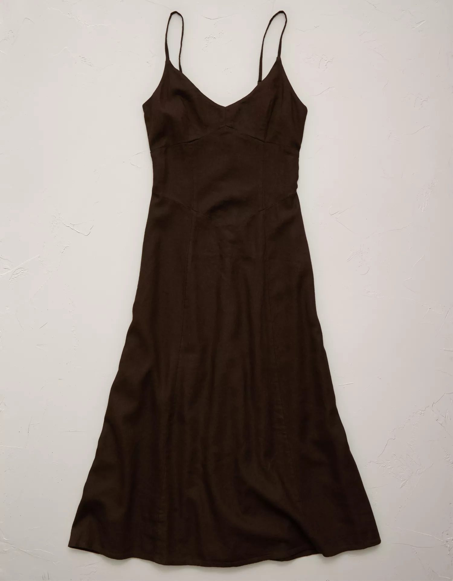 AE77 Linen-Blend Slip Dress - thumbnail 3