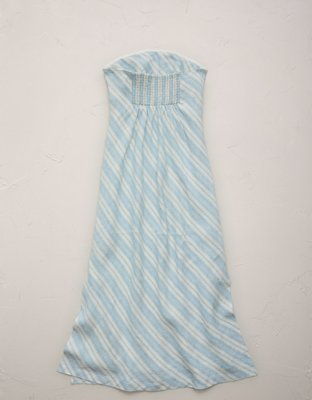 AE77 Linen Tube Dress