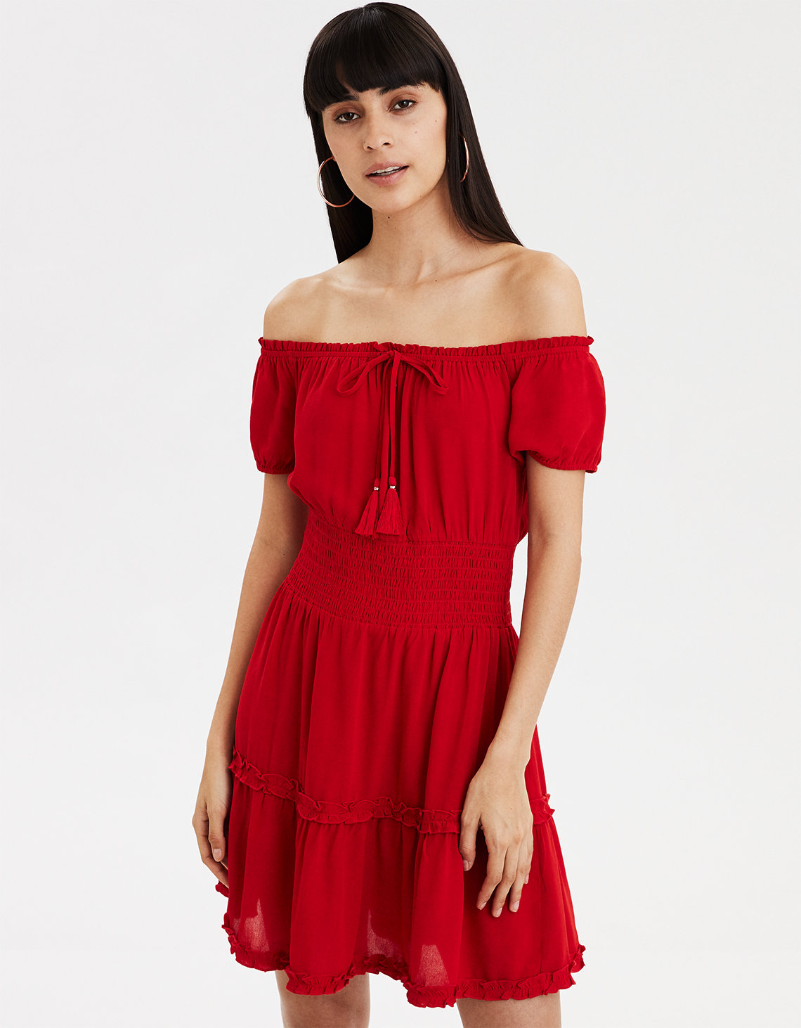 Off the Shoulder Babydoll Dresses
