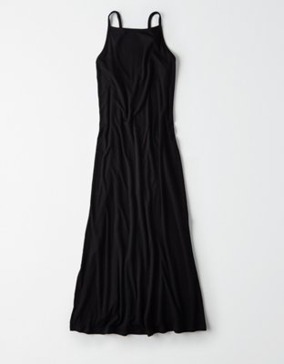 AE Knit Ribbed Midi Dress