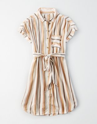 Женские платья American Eagle AE Button Down Shirt Dress — фото 2