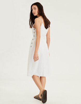 Женские платья American Eagle AE Side Button Midi Dress — фото 2