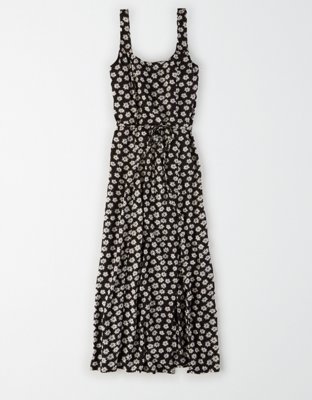 Женские платья American Eagle Printed Scoop Neck Midi Dress — фото 3