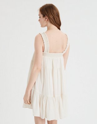 Женские платья American Eagle AE Smocked Babydoll Dress — фото 2